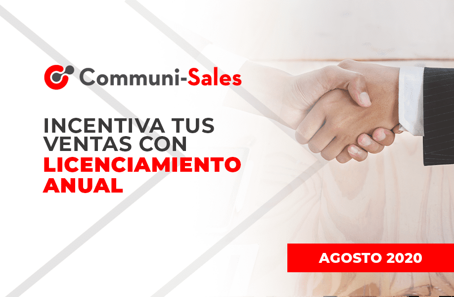 Incentiva tus ventas con licenciamiento anual